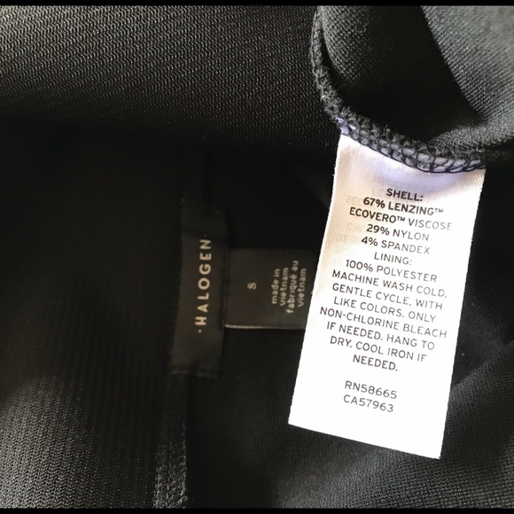 HALOGEN True Black Fall/Winter Weight Modest Stretchy Skirt. 28.5” Long - Picture 3 of 4